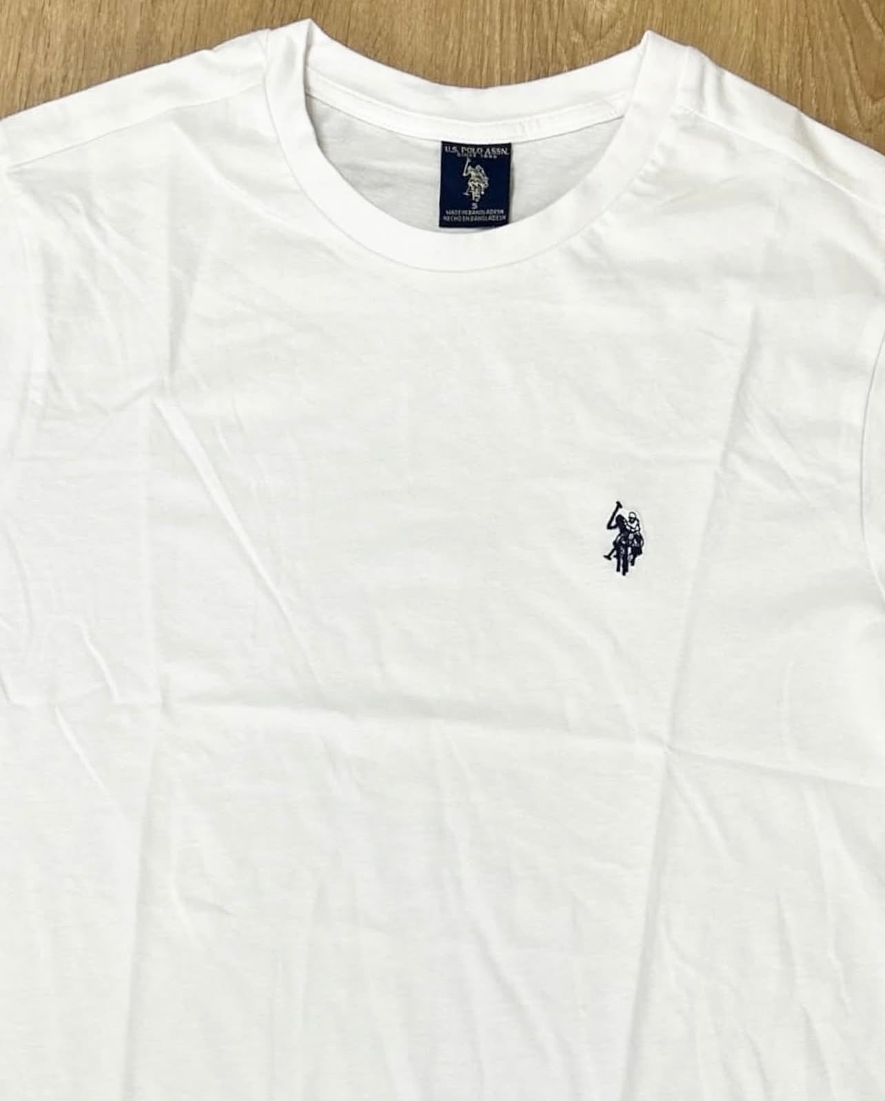 U S Polo Assn Regular Fit T Shirt in White