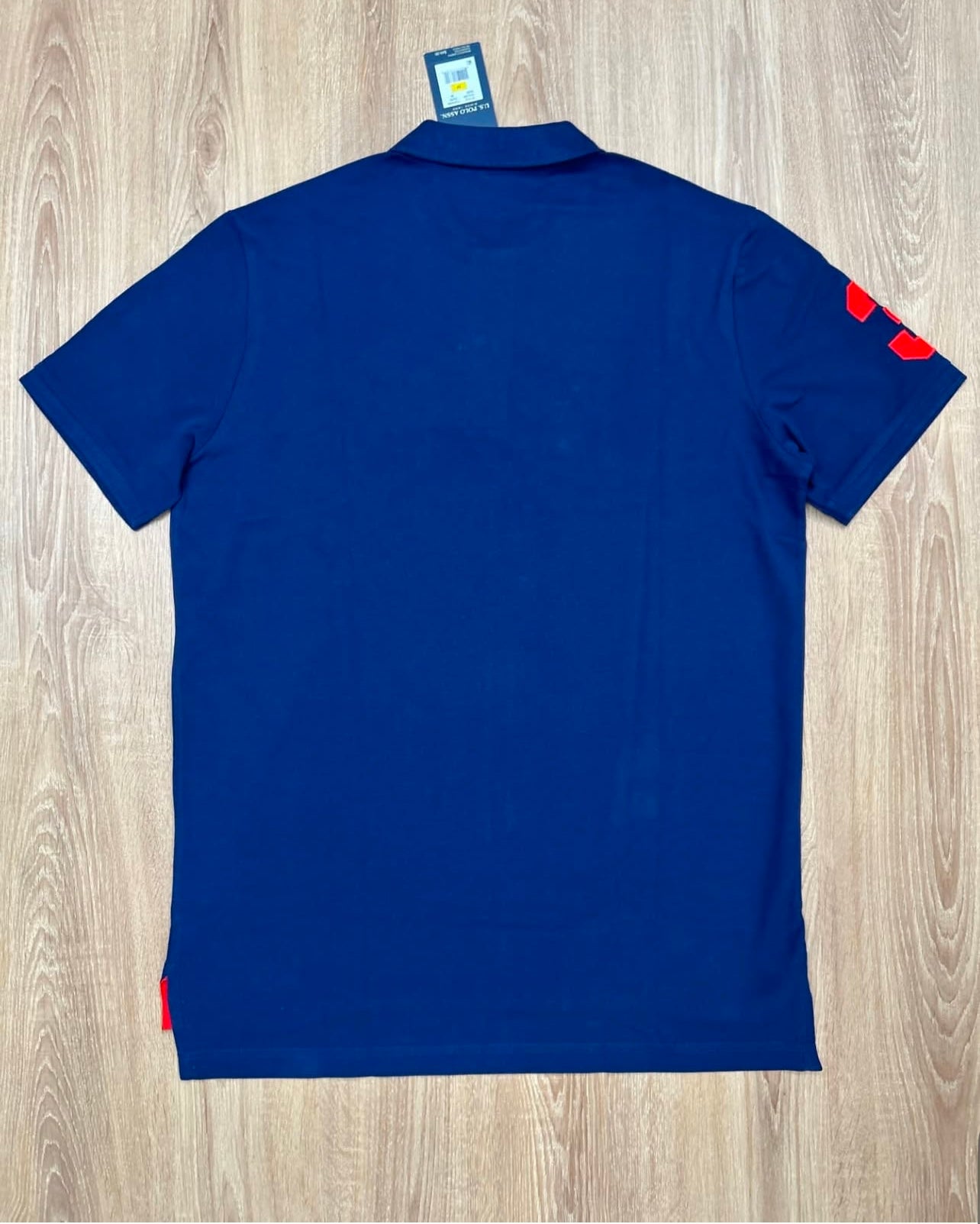 US Polo Assn Regular Fit Pique Polo Shirt in Blue