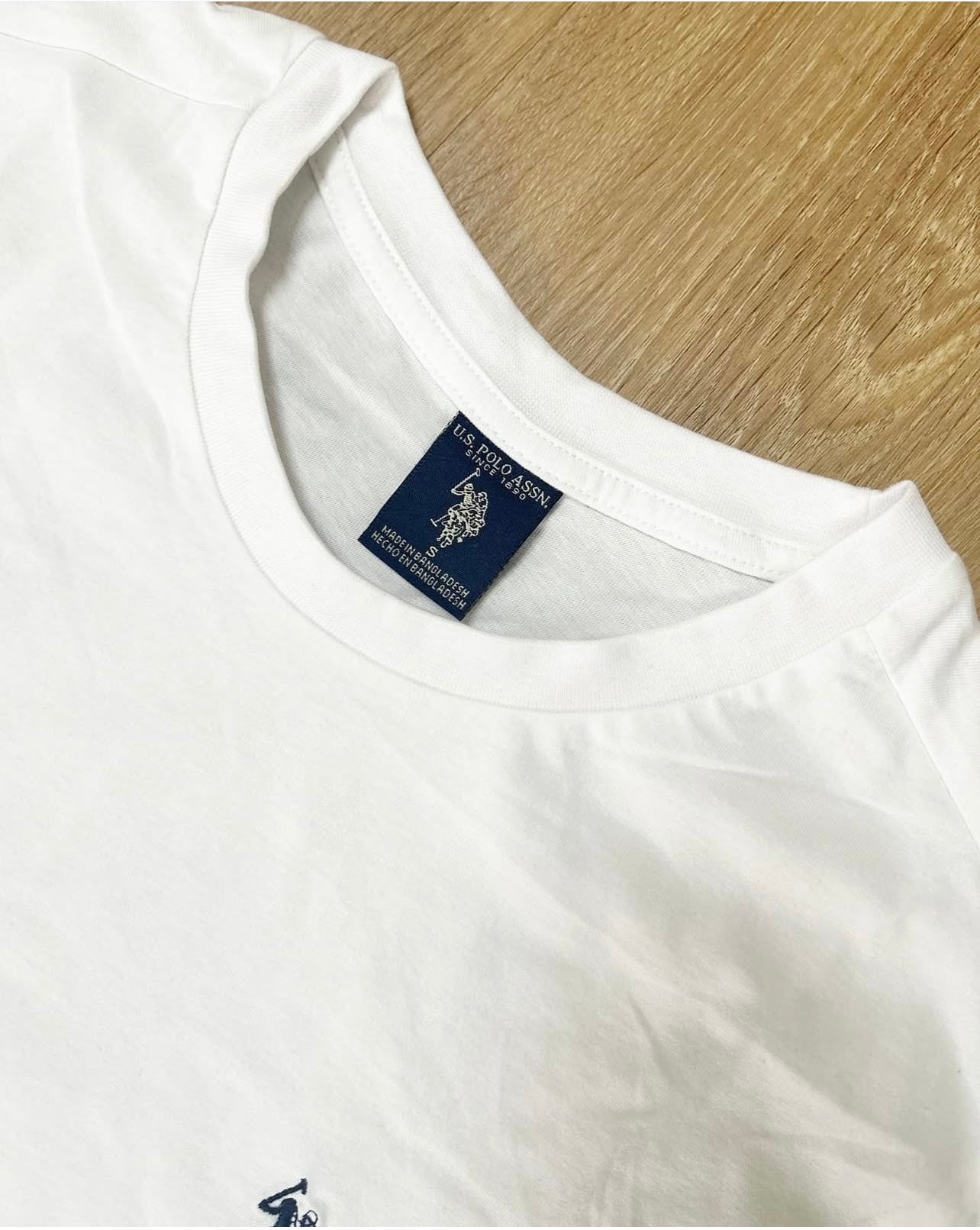 U S Polo Assn Regular Fit T Shirt in White