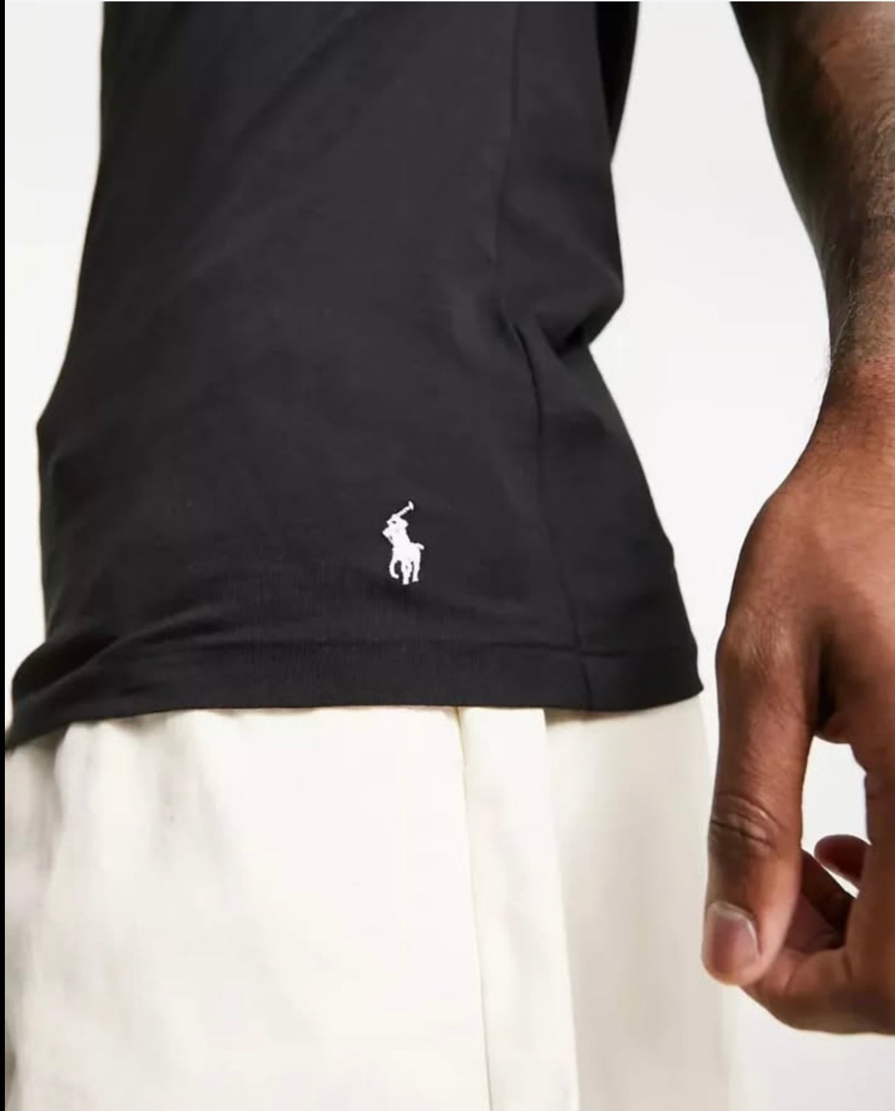 Polo Ralph Lauren 3-Pack Lounge Tshirt in Black