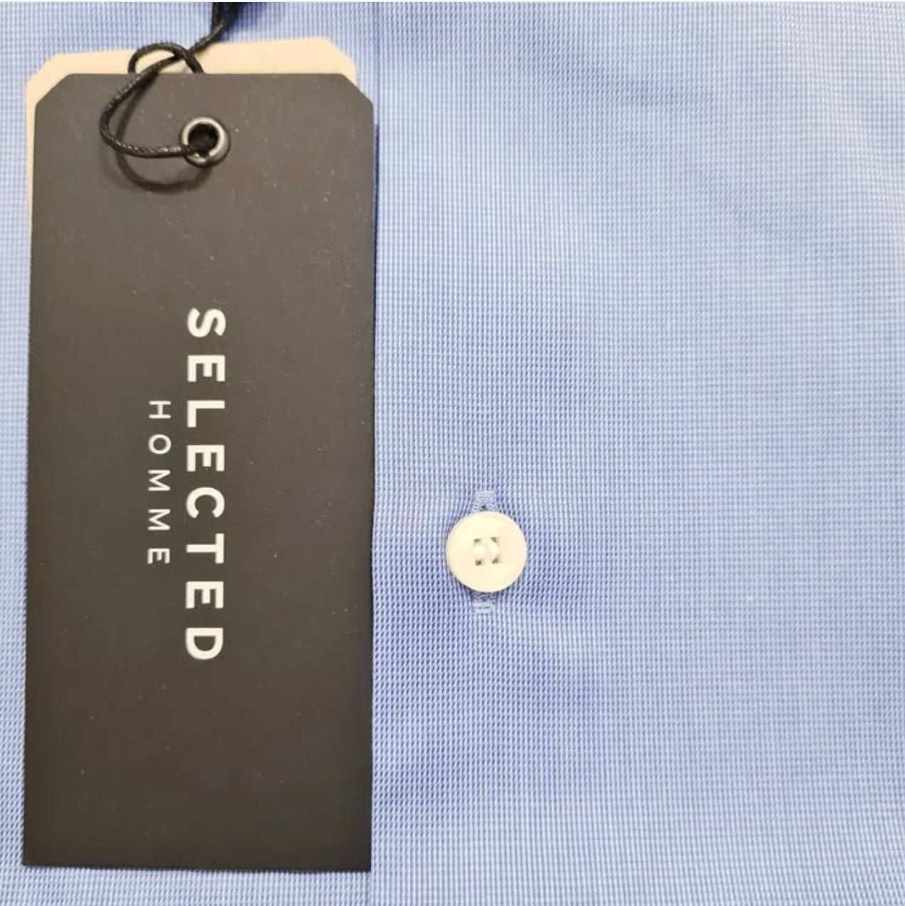 Selected Homme Slim Fit Plain Button Cuff Shirt