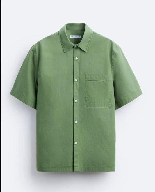 Zara Shirt in Green