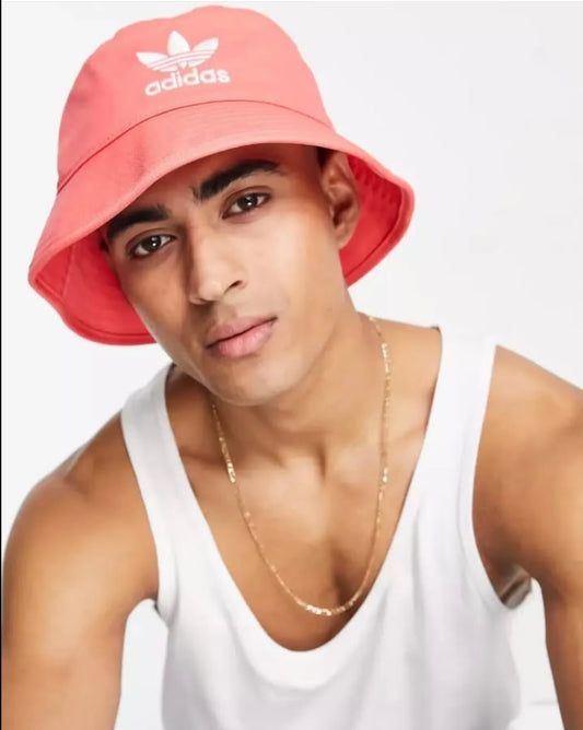 Adidas Bucket Hat With Large Trefoil Logo