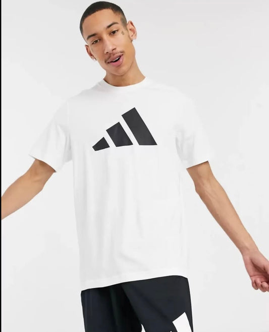 Adidas Regular Fit T Shirt in White