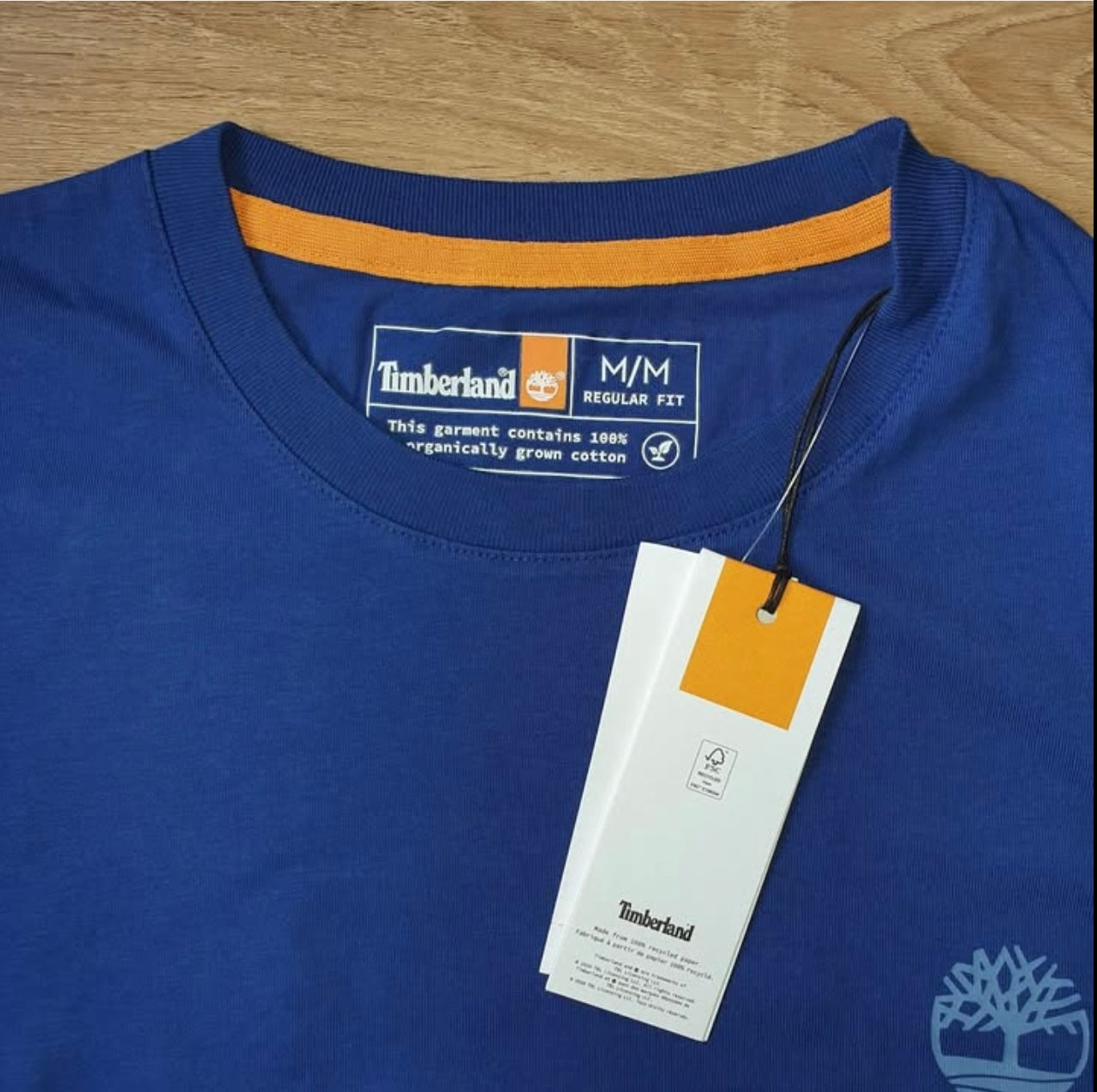 Timberland Regular Fit T Shirt in Blue