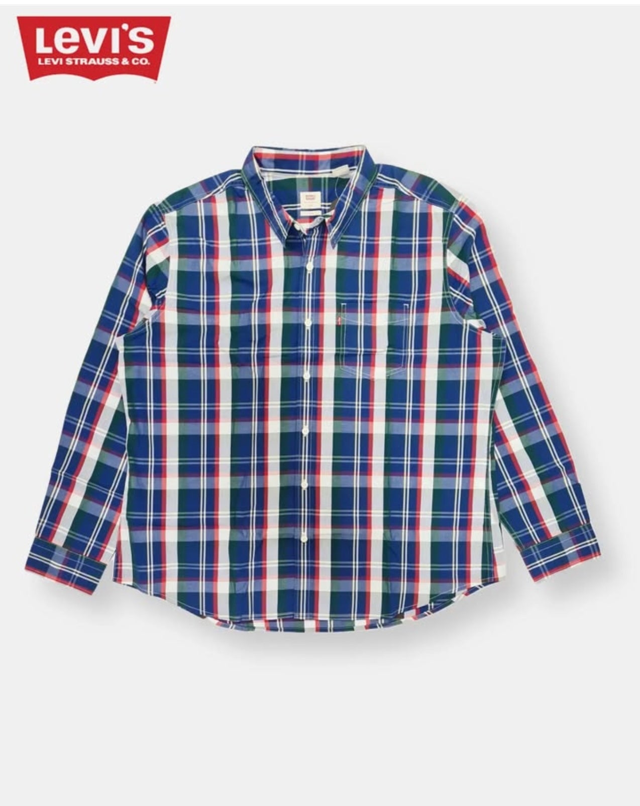 Levi’s Slim Fit Cotton Button Cuff Shirt
