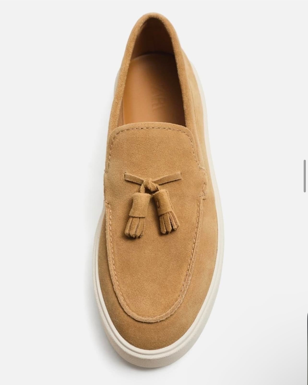 Zara Leather Tassel Loafers