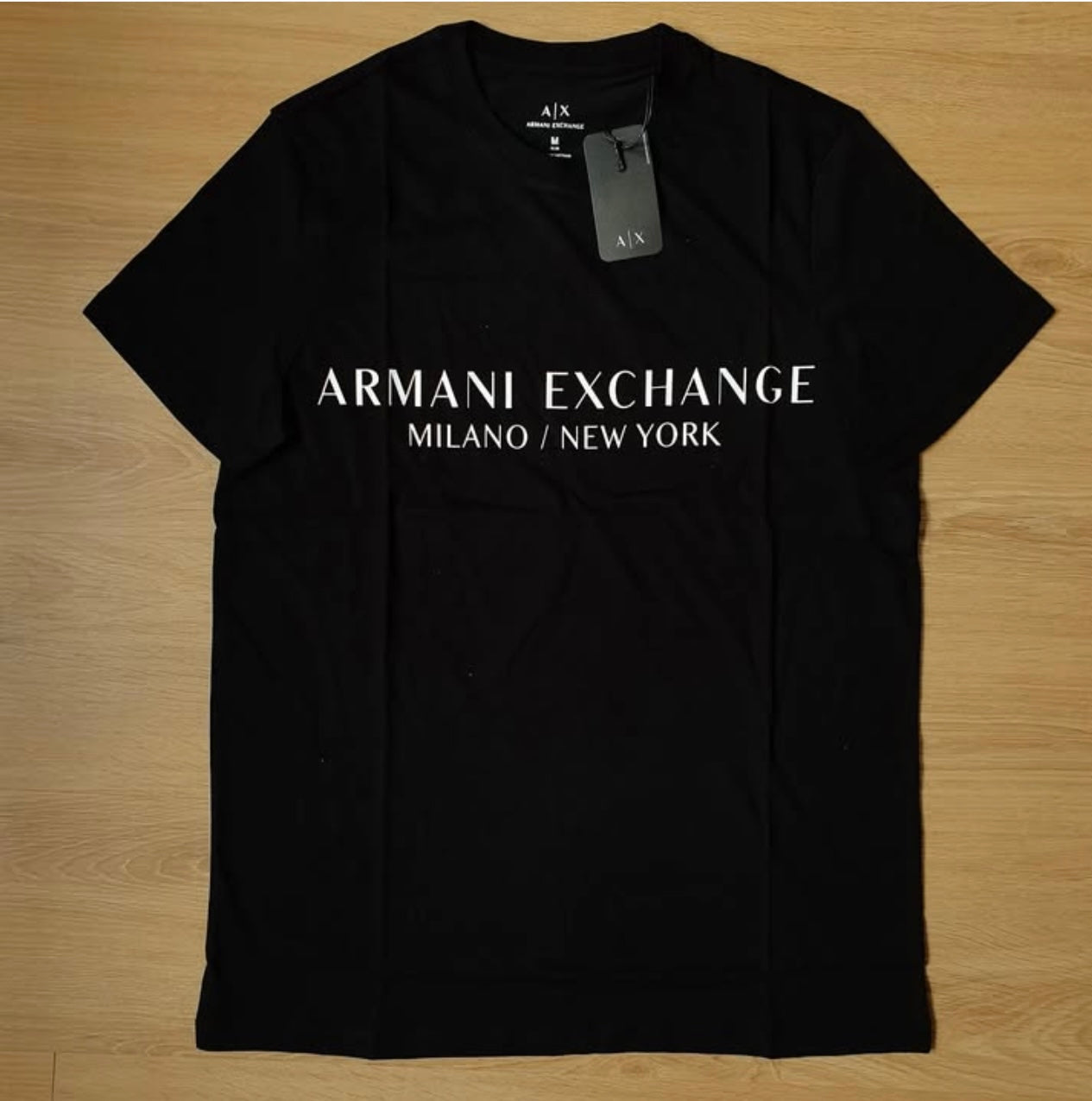 A.X Regular Fit T Shirt in Black