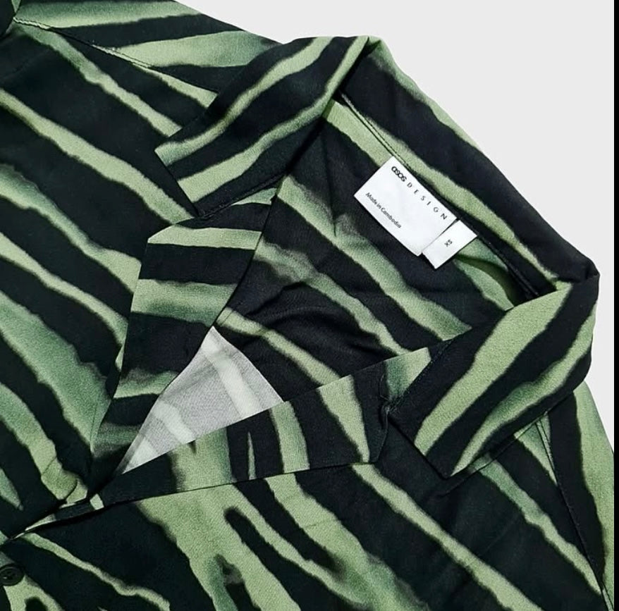 Asos Shirt in Zebra Print
