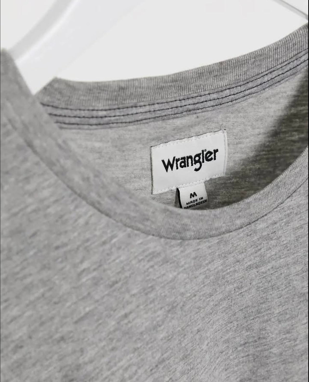 Wrangler Regular Fit Grey T Shirt