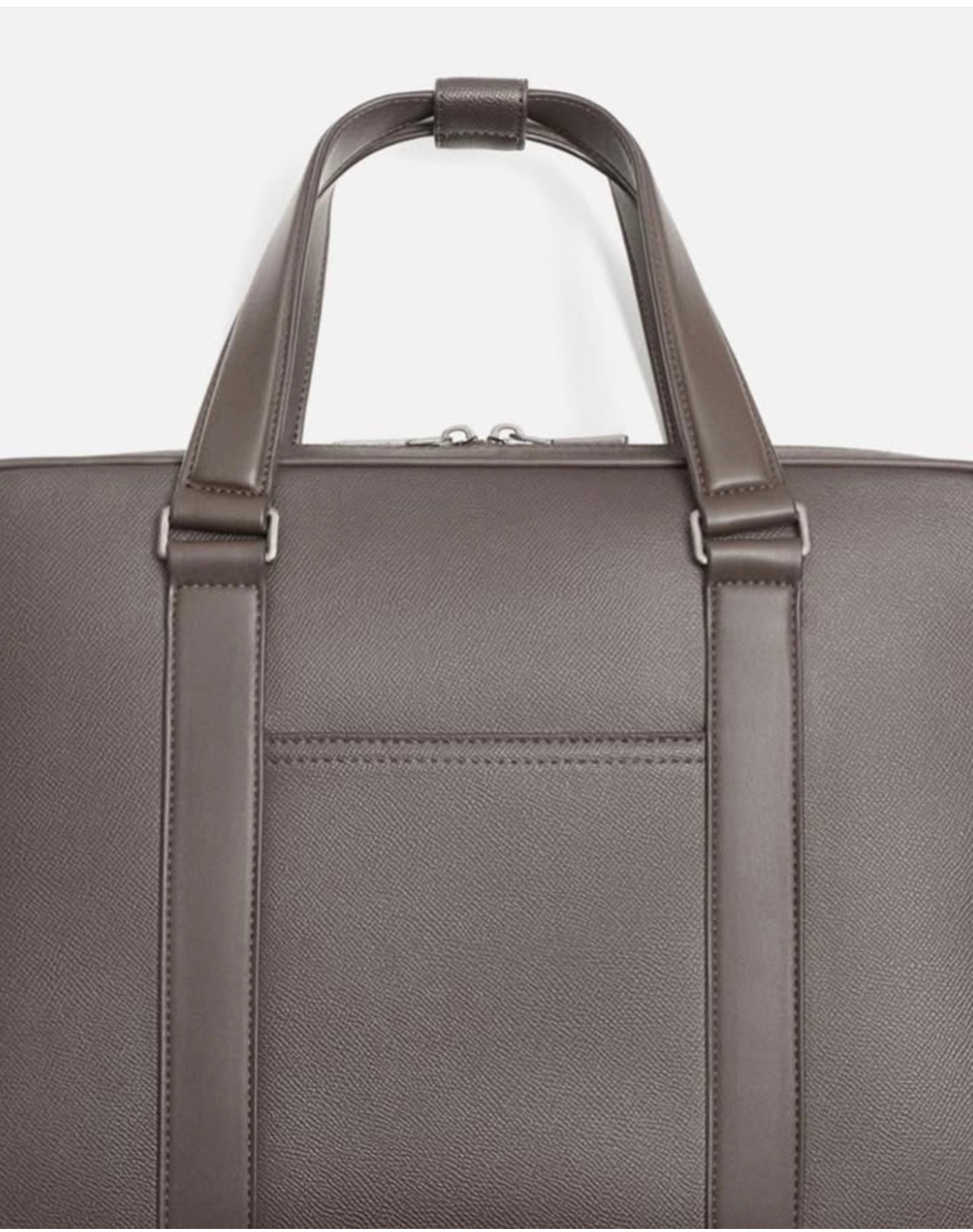 Zara Double Textured Briefcase