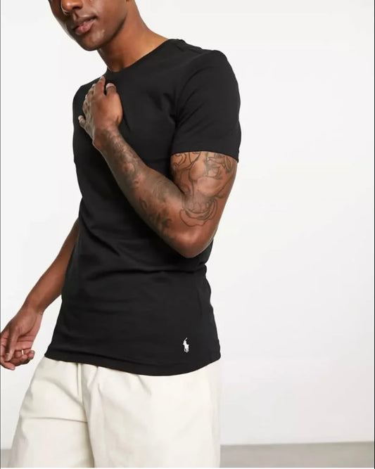 Polo Ralph Lauren 3-Pack Lounge Tshirt in Black