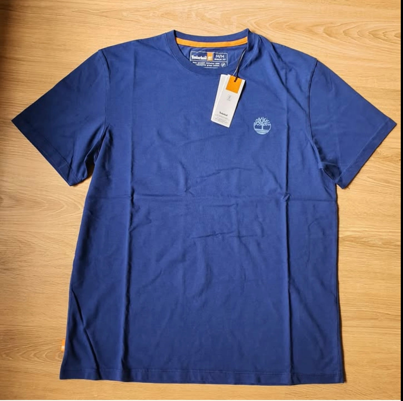 Timberland Regular Fit T Shirt in Blue