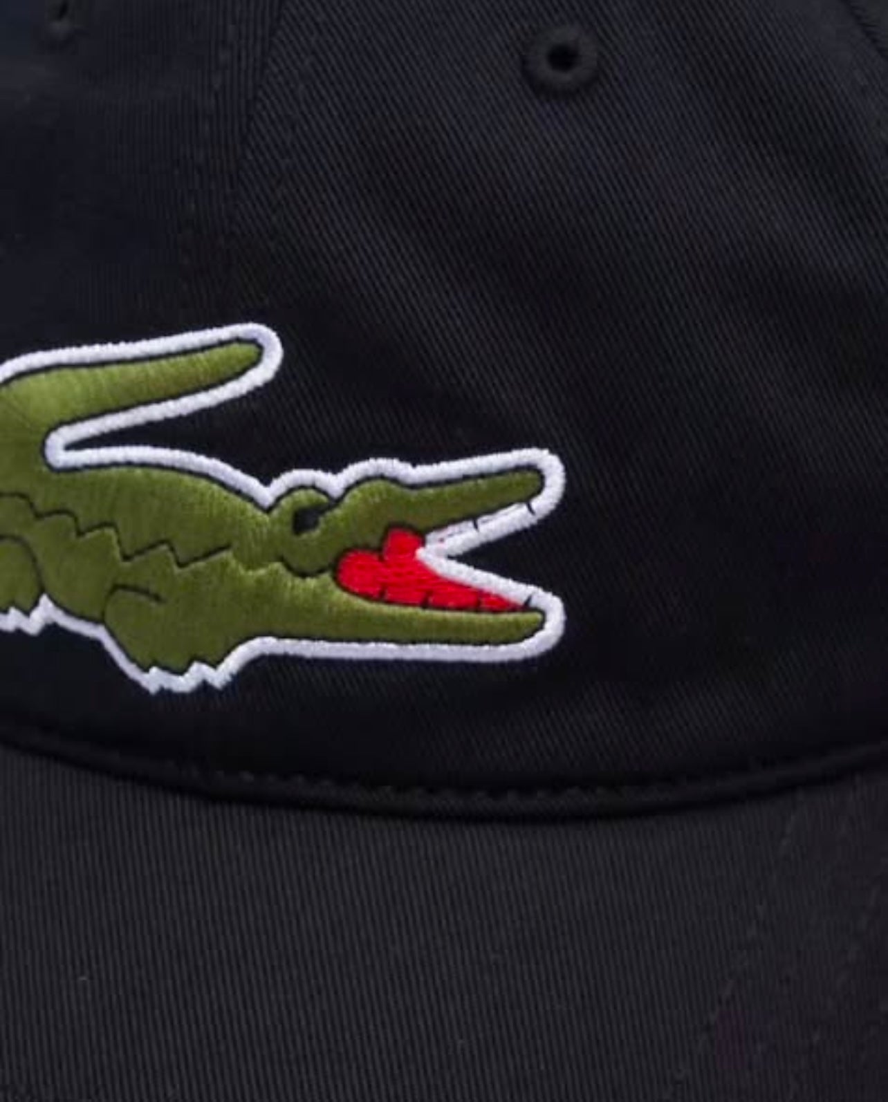 Lacoste Baseball Cap with Large Front Logo