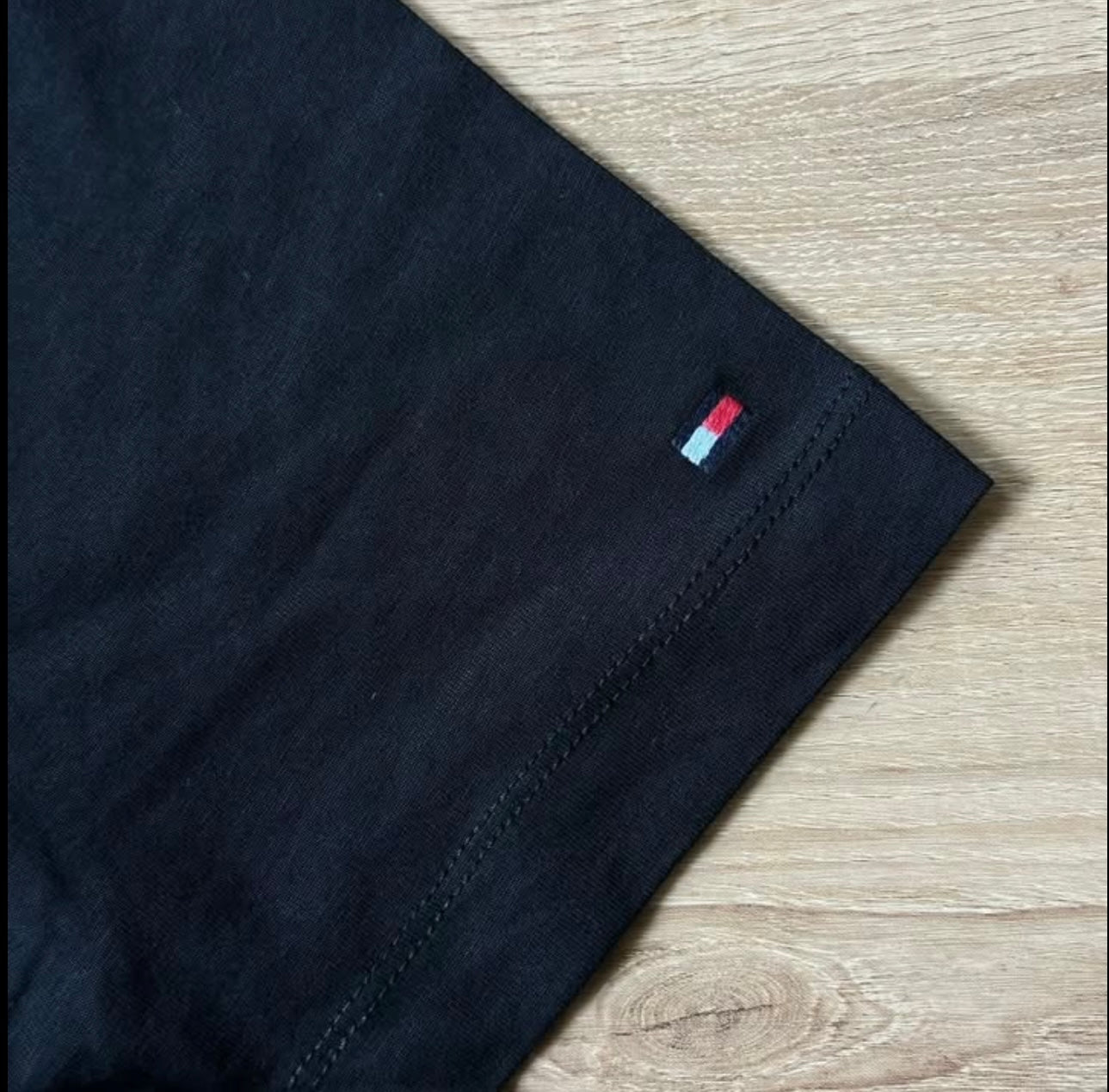 Tommy Hilfiger Regular Fit T Shirt in Black