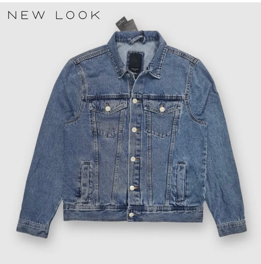 New Look Regular Fit Blue Denim Jacket