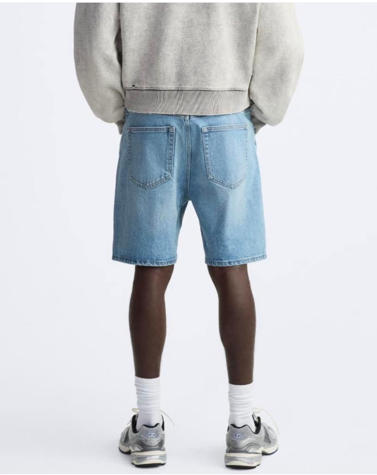 Zara Denim Shorts in Blue