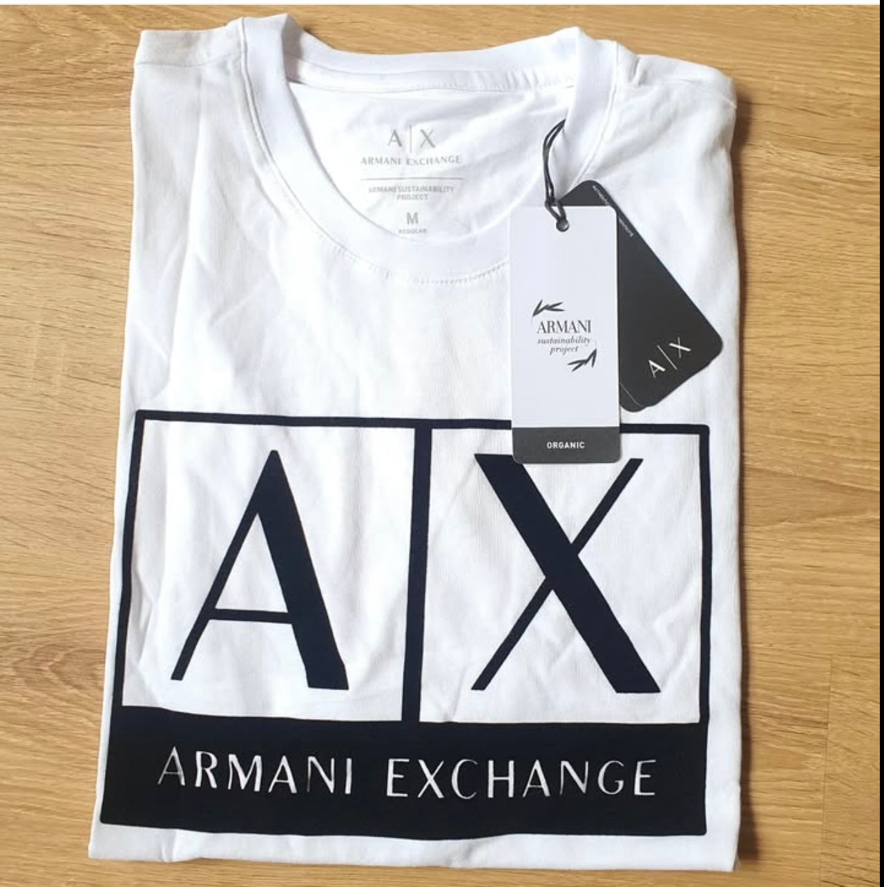 A. X Regular Fit T Shirt in White