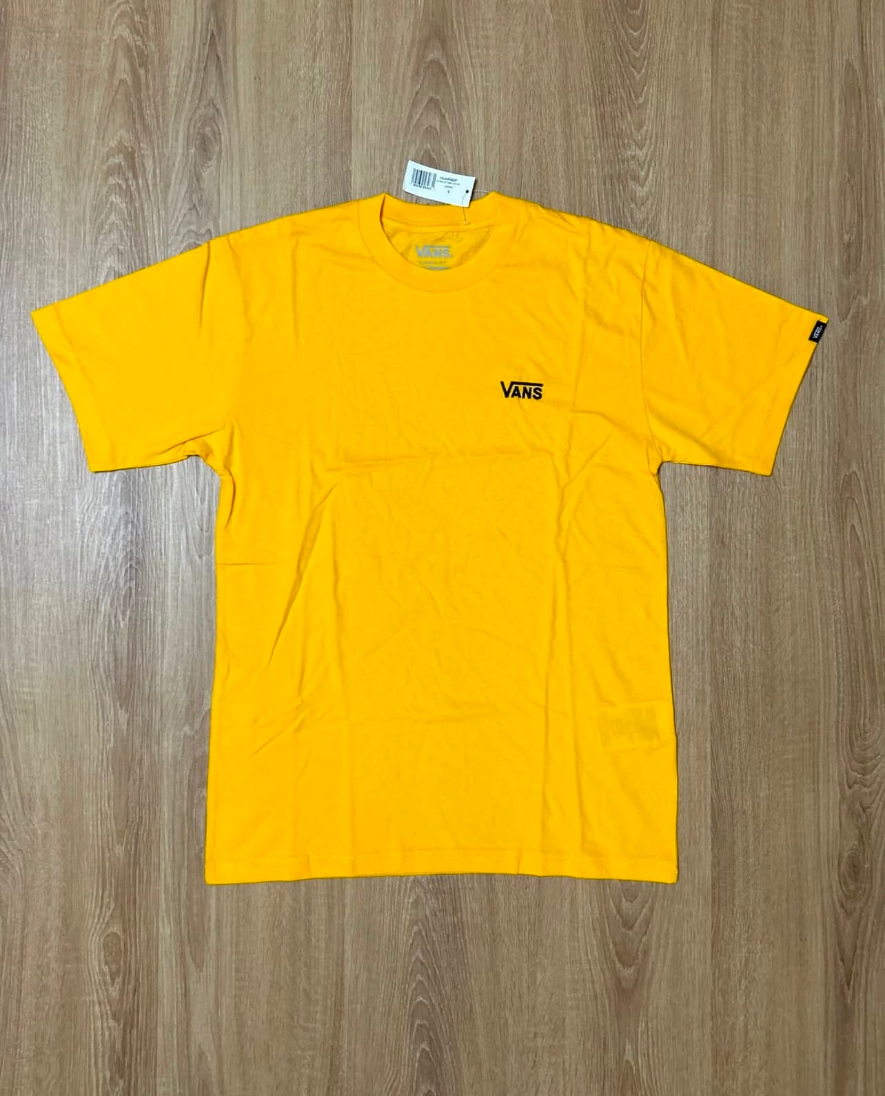 Vans Regular Fit T Shirt in Yellow