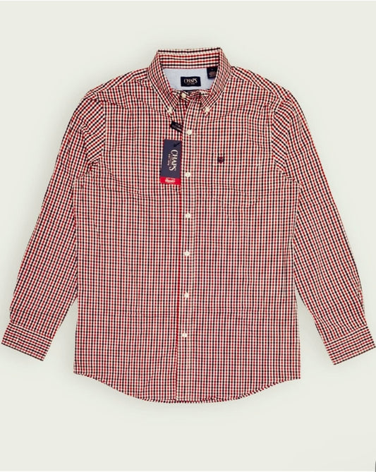 Chaps Regular Fit Shirt in Check