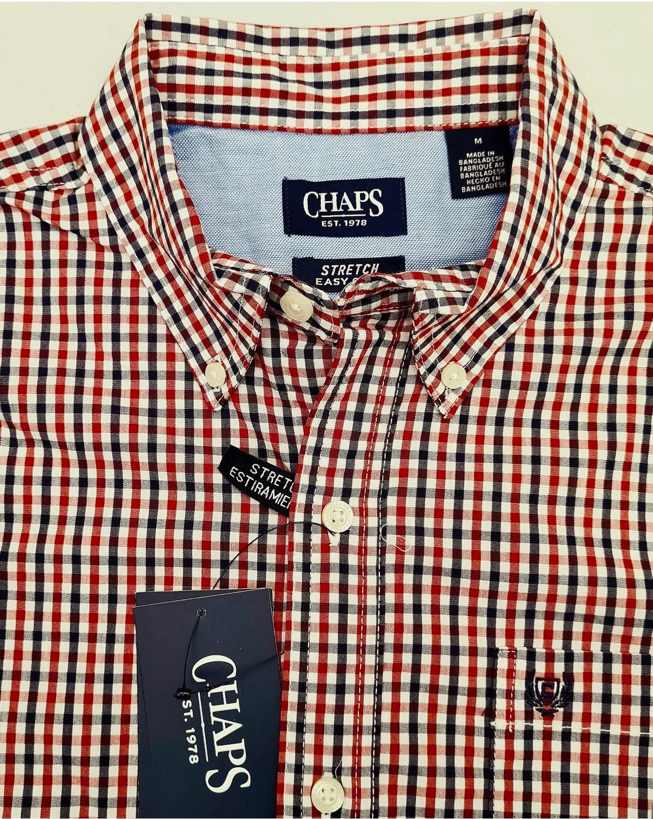 Chaps Regular Fit Shirt in Check