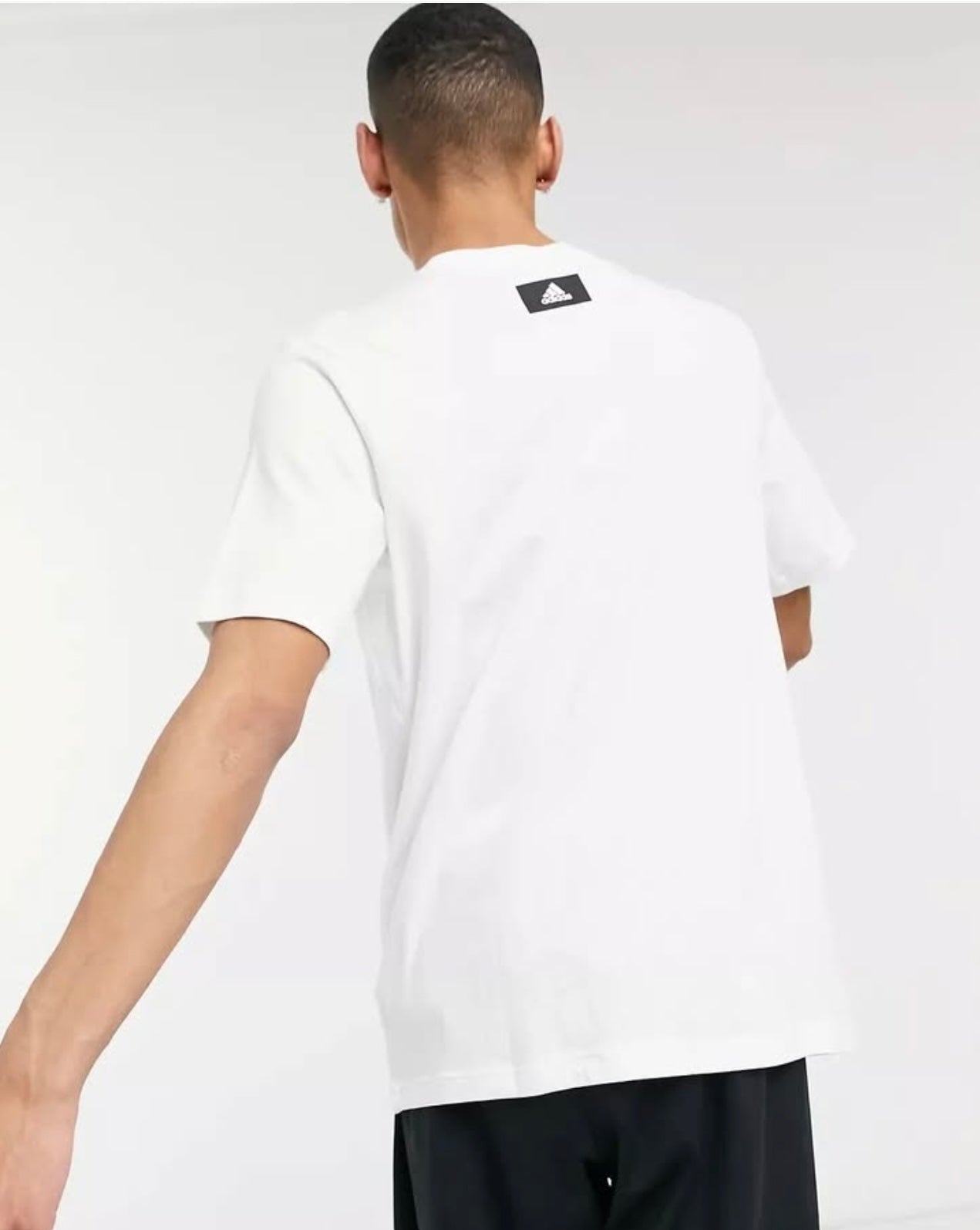 Adidas Regular Fit T Shirt in White