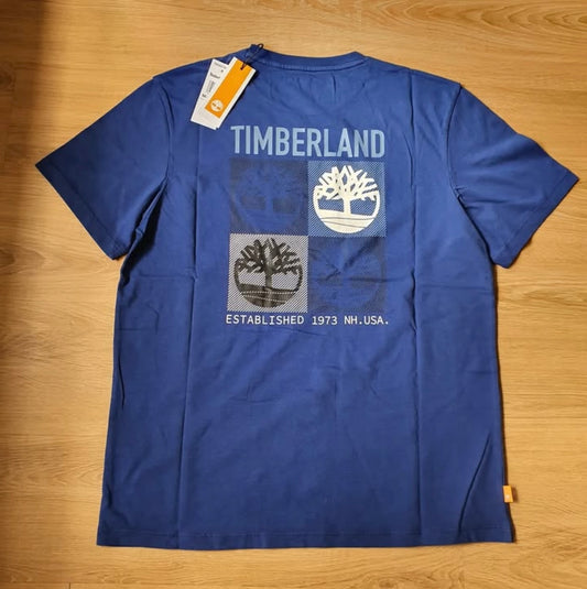 Timberland Regular Fit T Shirt in Blue