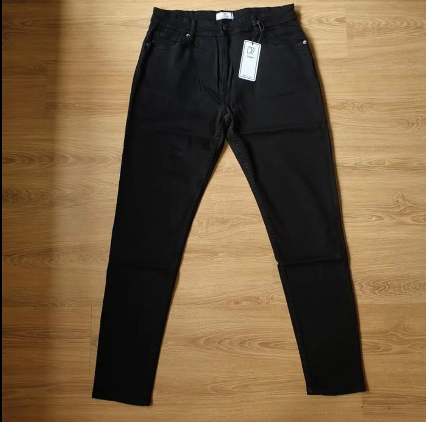 DTT Skinny Fit Jeans in Black