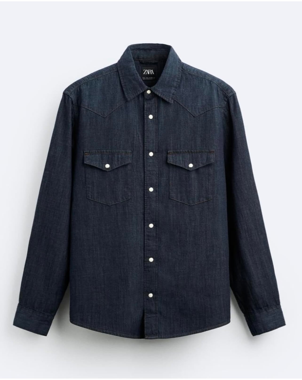 Zara Regular Fit Denim in Navy