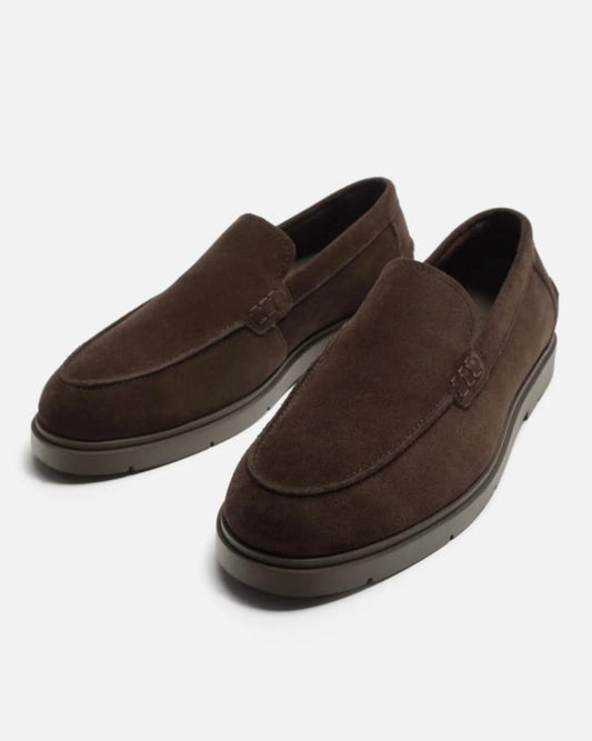 Zara Casual Leather Loafers