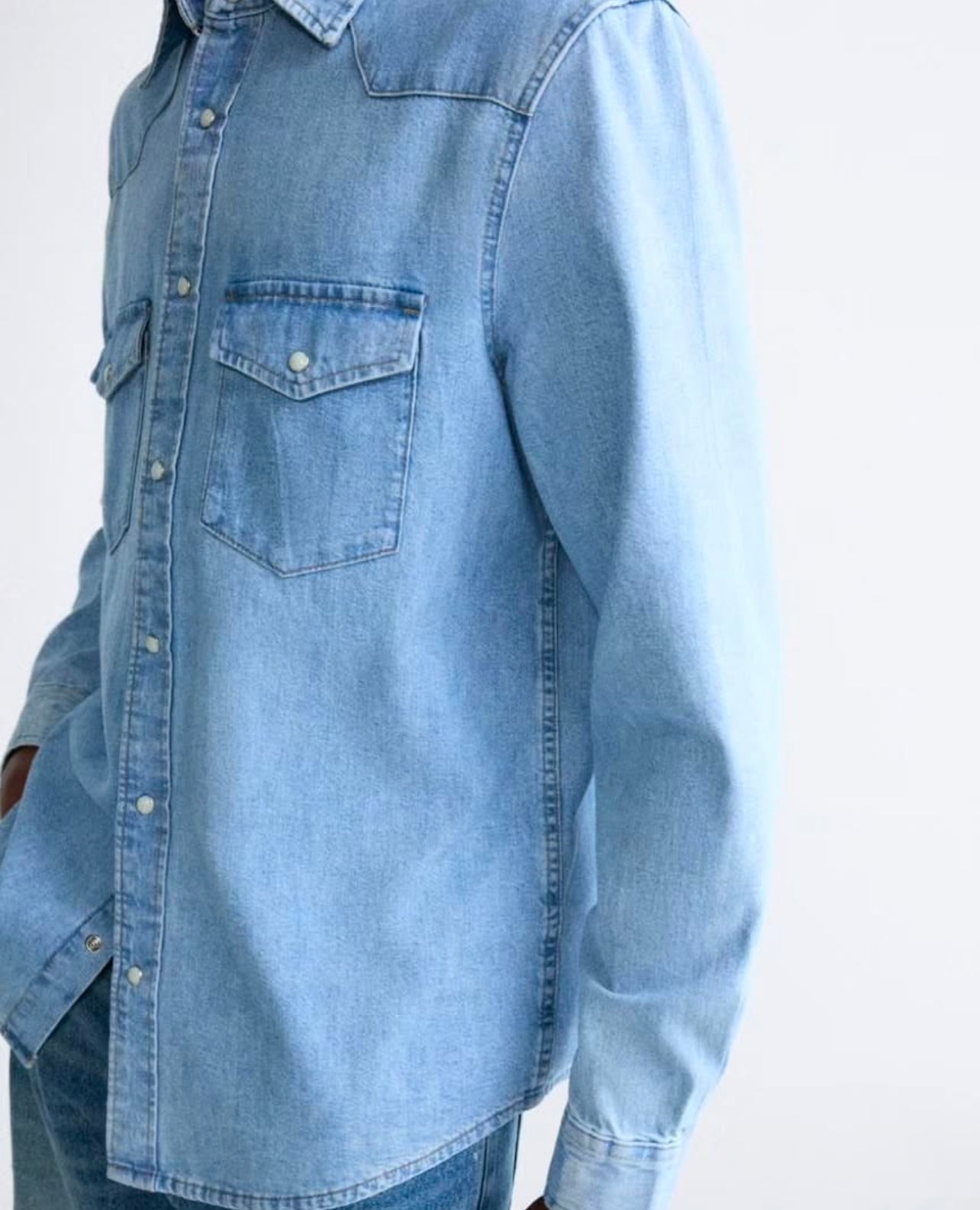 Zara Regular Fit Denim in Blue