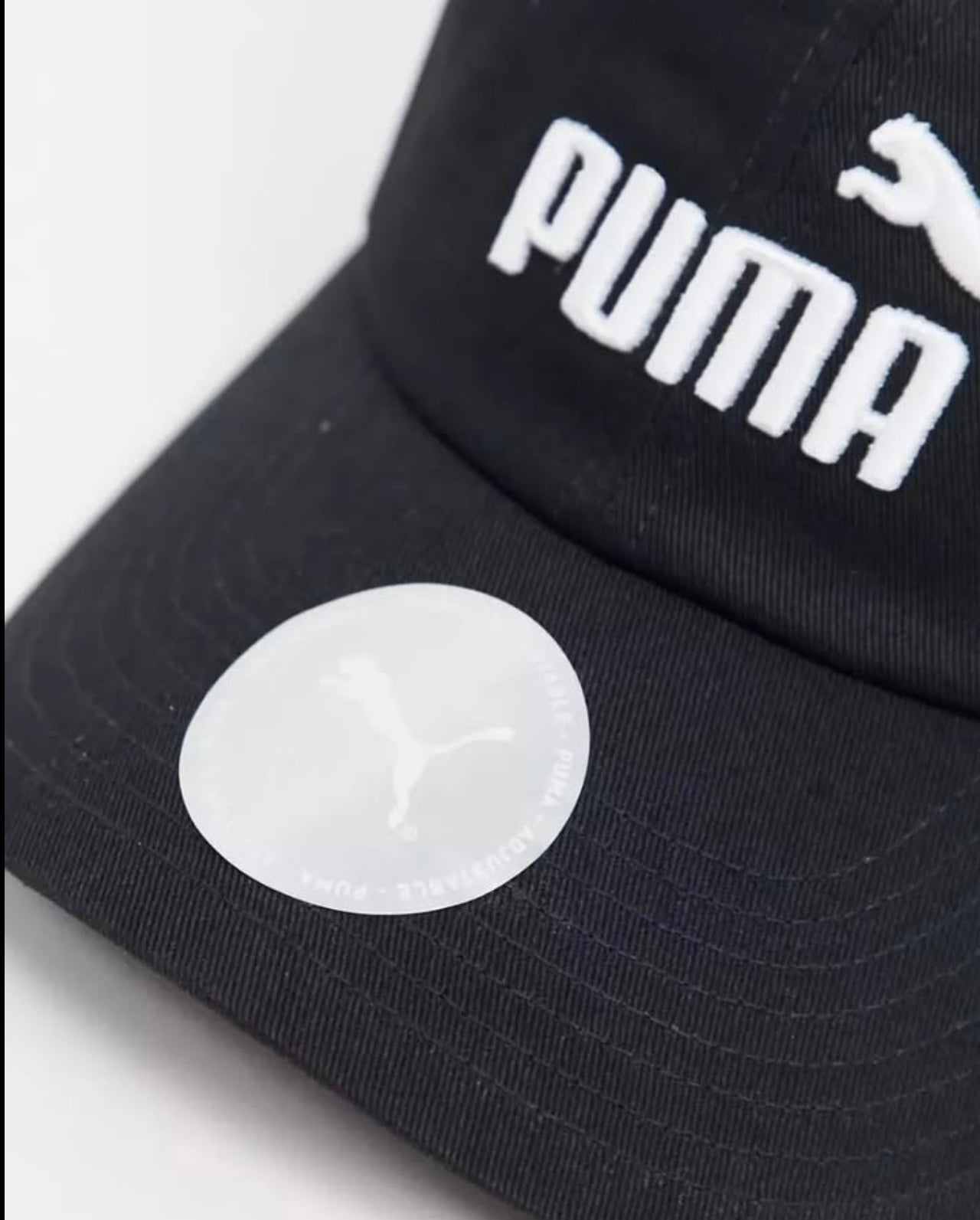 Puma Cap in Black