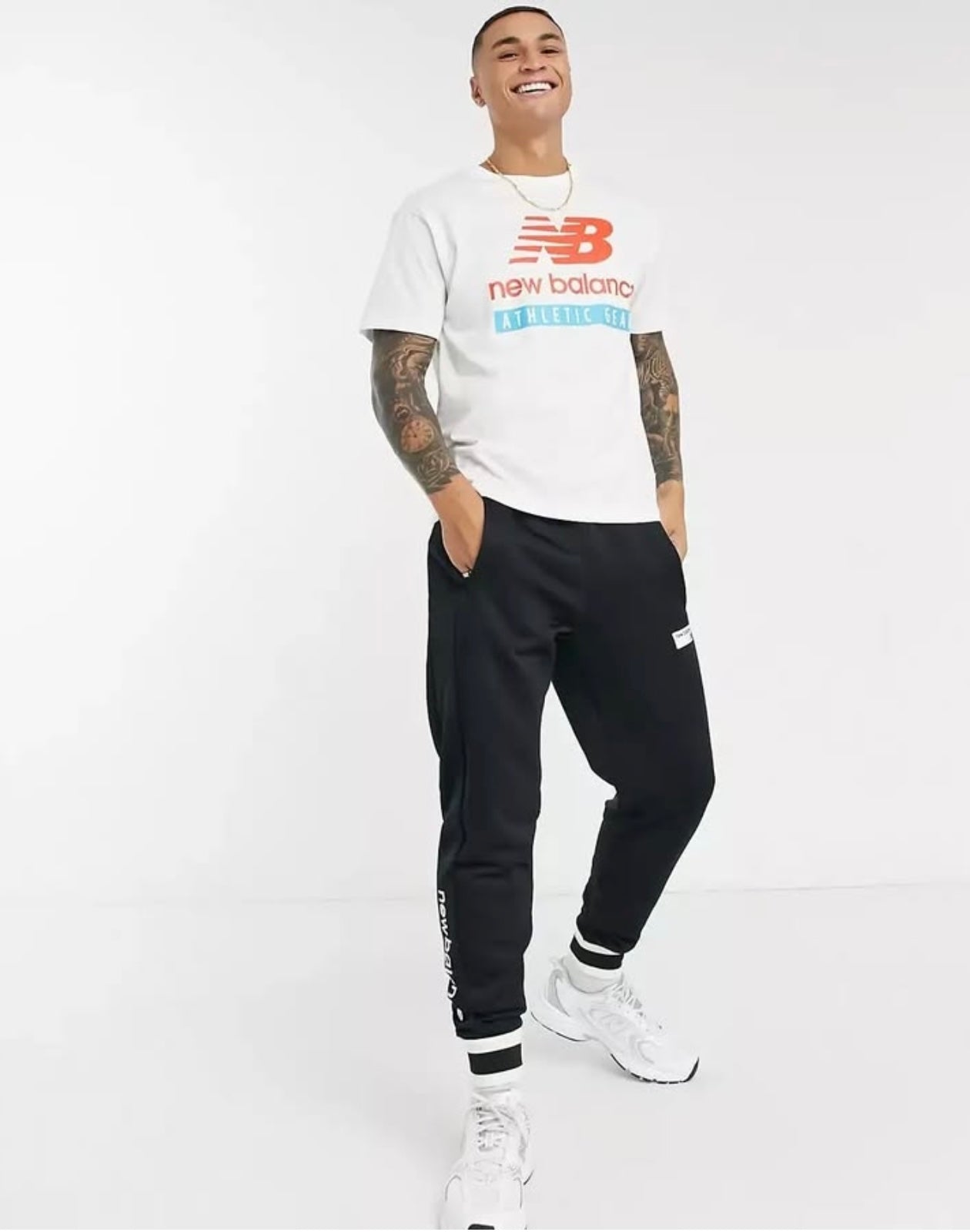 New Balance Regular Fit Digital Print T Shirt