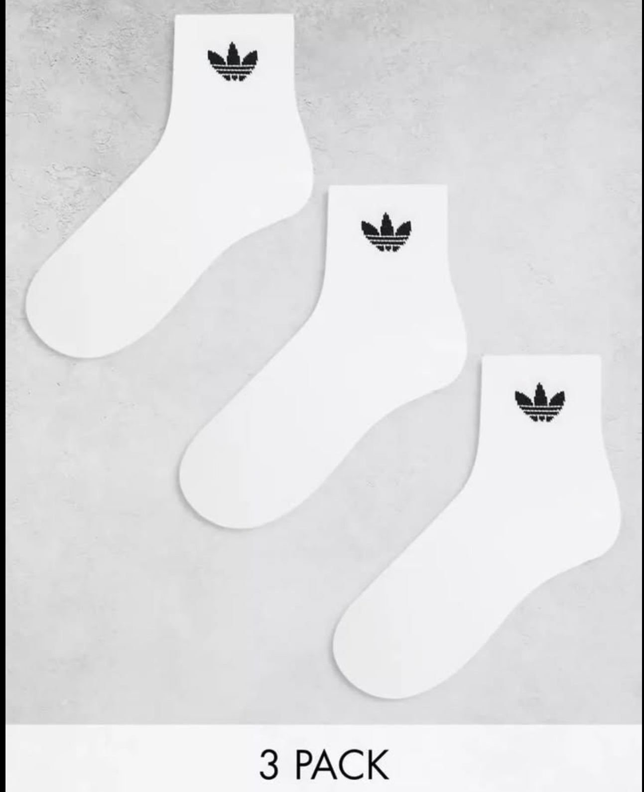 Adidas Ankle Socks in White