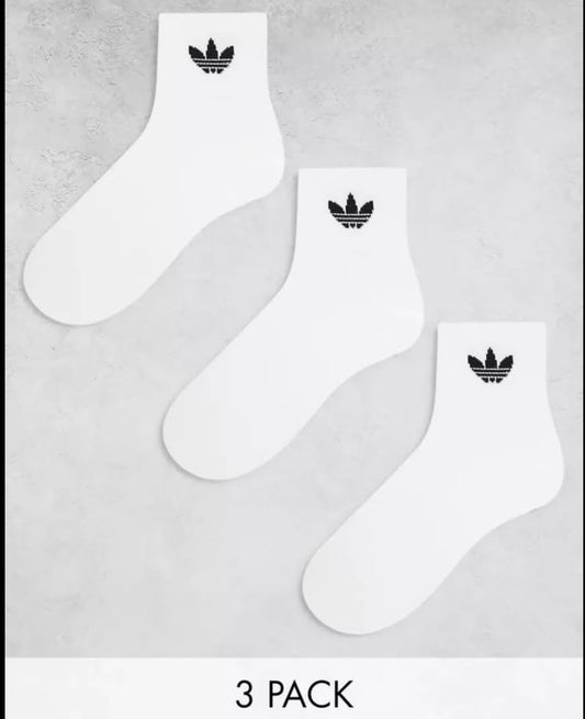Adidas Ankle Socks in White