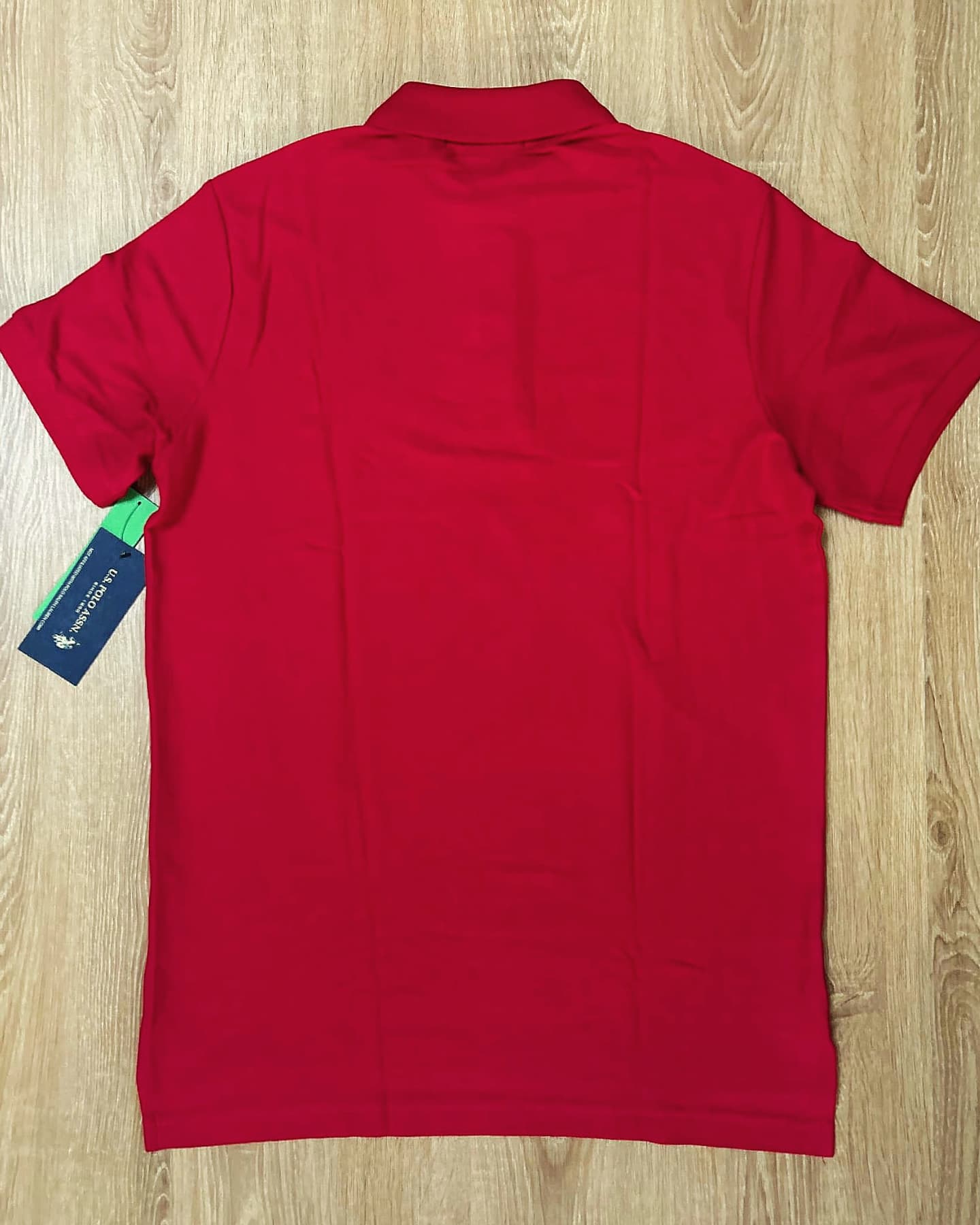 US Polo Assn Performance Polo Shirt in Red