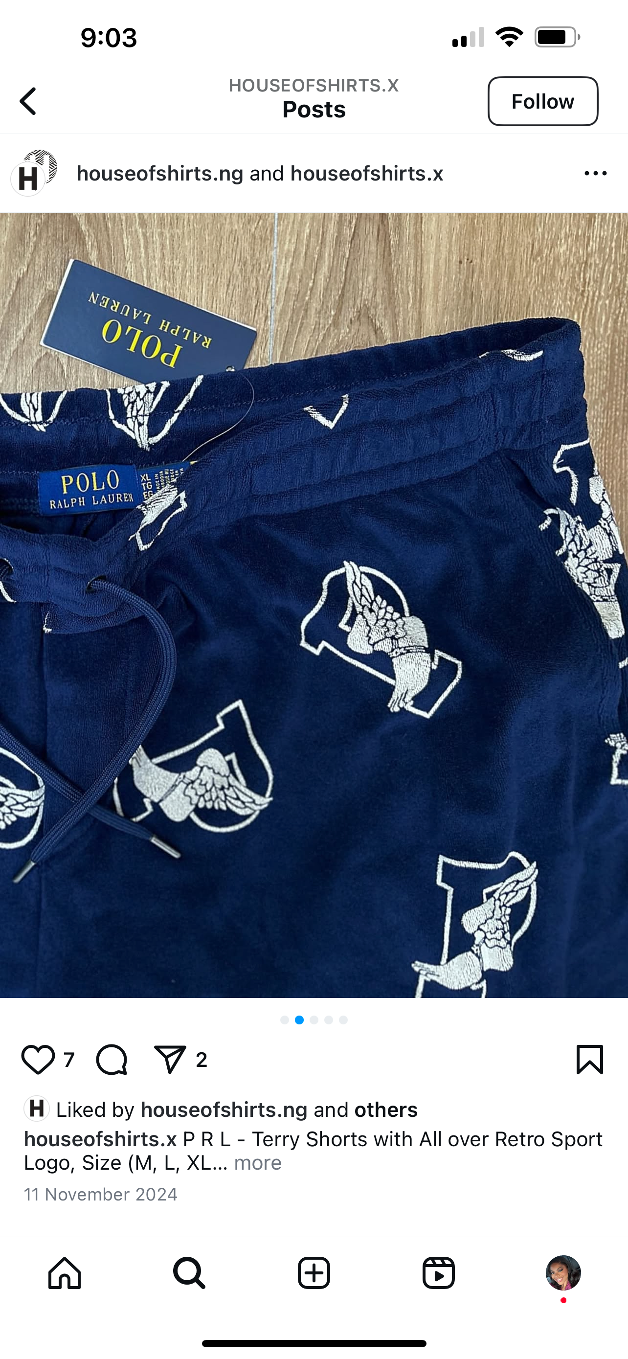 Polo Ralph Lauren Terry Shorts With All Over Retro Sport Logo
