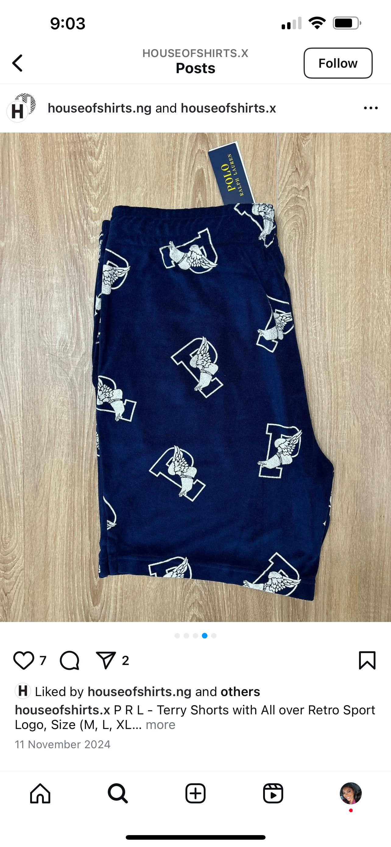 Polo Ralph Lauren Terry Shorts With All Over Retro Sport Logo