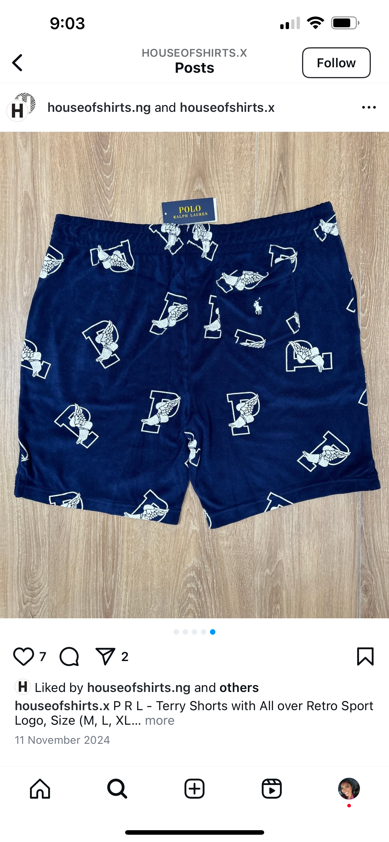 Polo Ralph Lauren Terry Shorts With All Over Retro Sport Logo