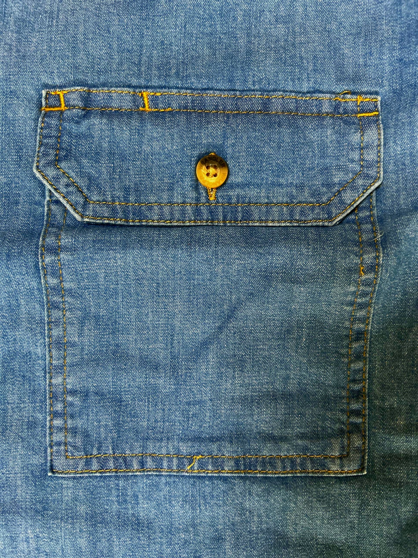 W r a n g ler - Utility Shirt in Denim Blue
