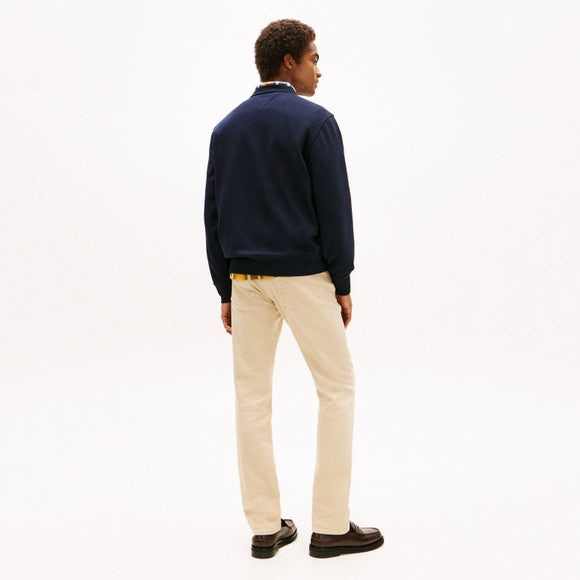 Tommy Hilfiger Small Crest Outline Crewneck Sweatshirt In Navy