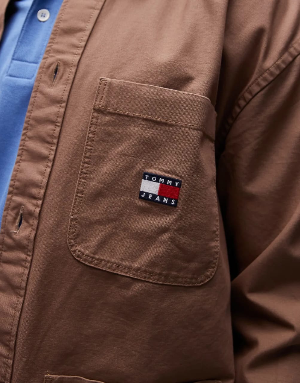 Tommy Hilfiger Brown Corduroy Overshirt