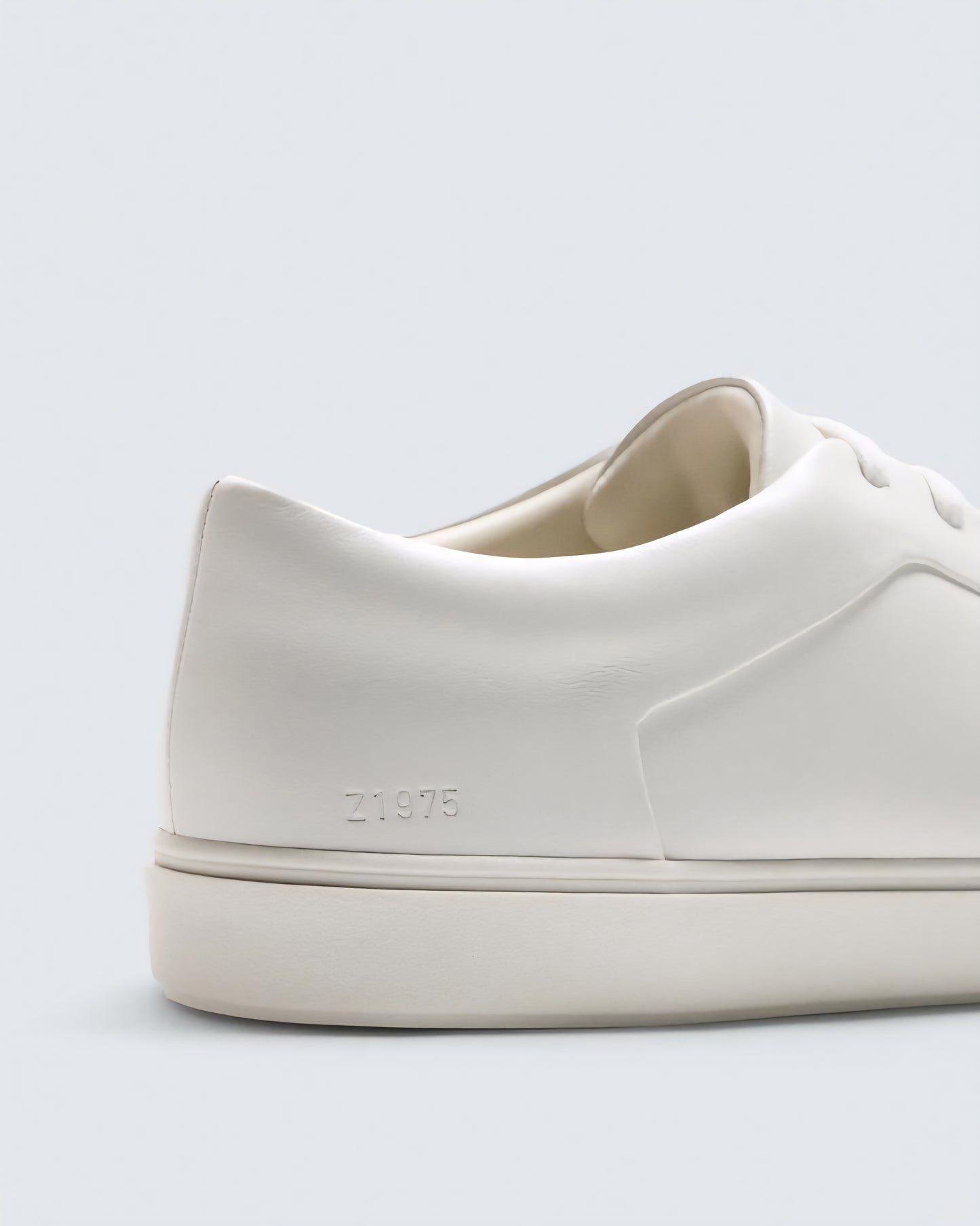 Zara Leather Lace-up Trainers