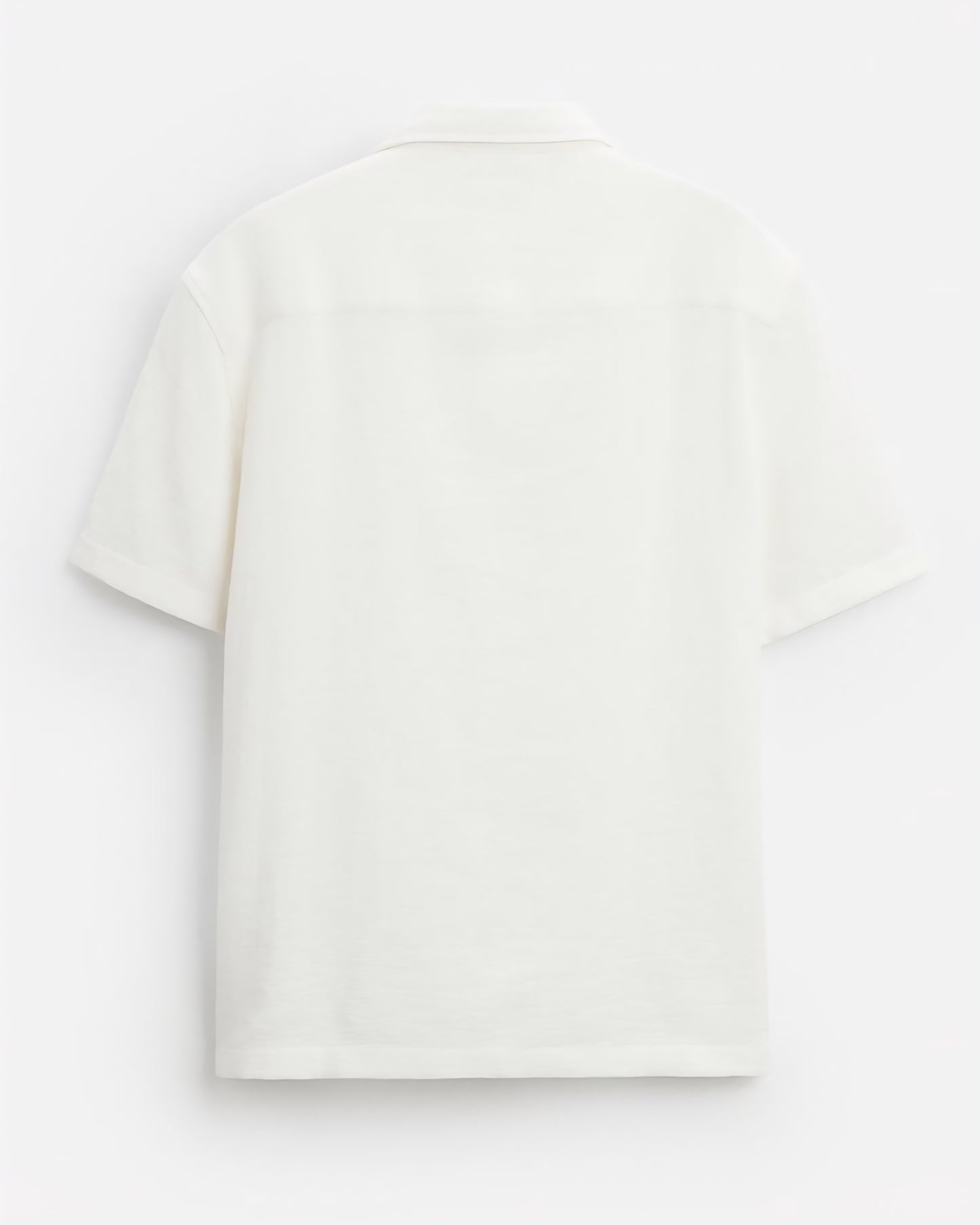 Zara Textured Shirt in Off White