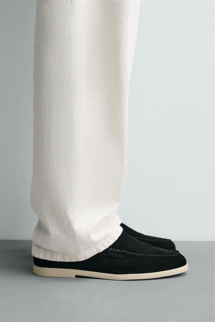 Zara Casusal Leather Loafer