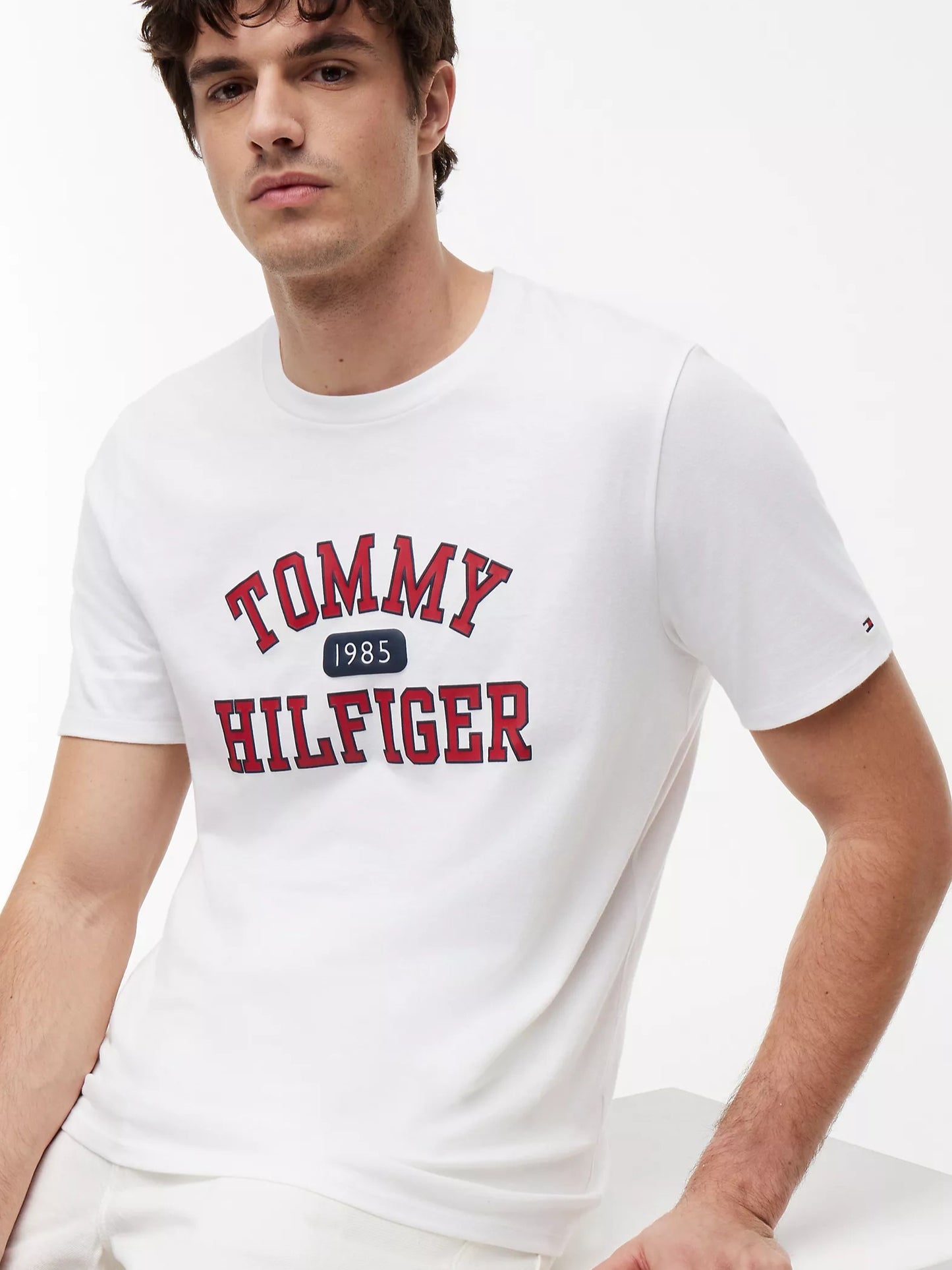 Tommy Hilfiger Regular Fit Varsity Logo T-Shirt