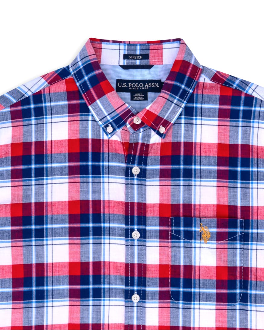 US Polo Assn Plaid Button-Down Shirt