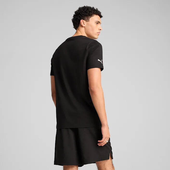 Puma X BMW Motorsport Regular Fit Logo T-Shirt In Black
