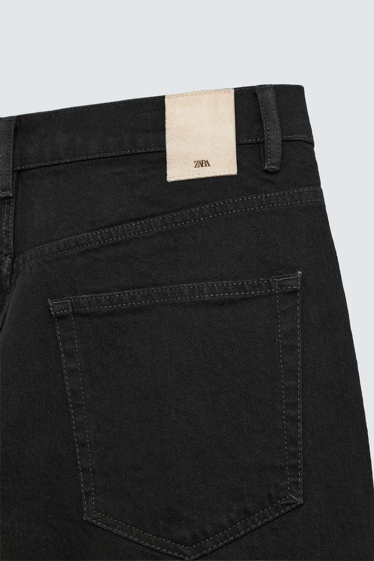 Zara Denim Relaxed Fit Short