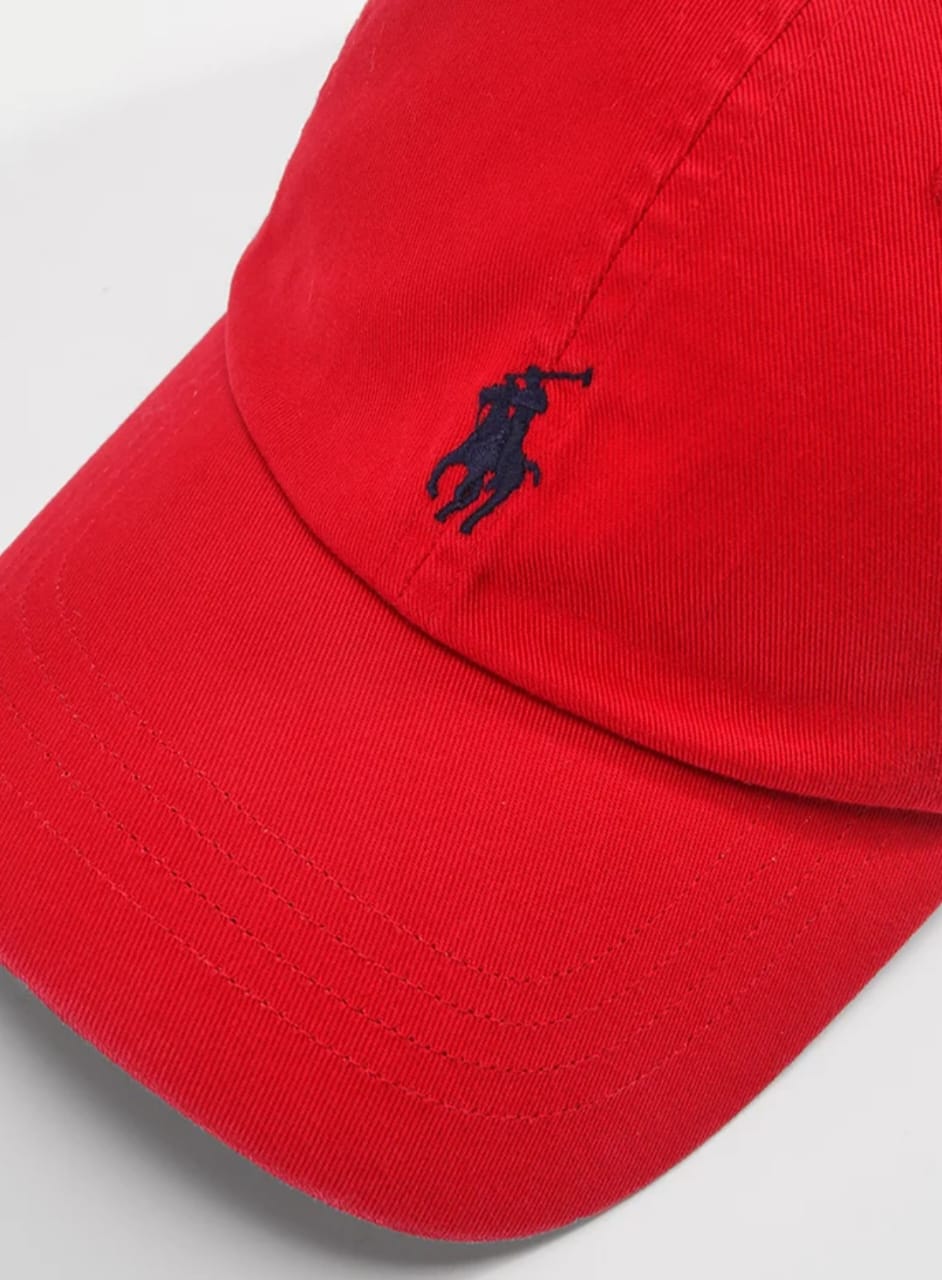 Polo Ralph Red Baseball Cap